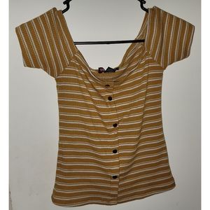 Striped sunshine top